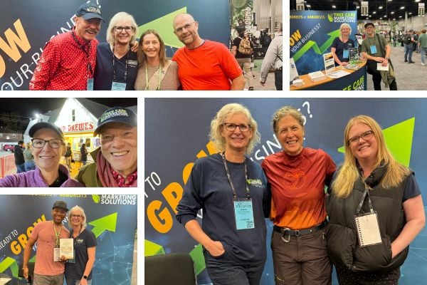 Photos at the TCMS booth during TCI EXPO in St. Louis