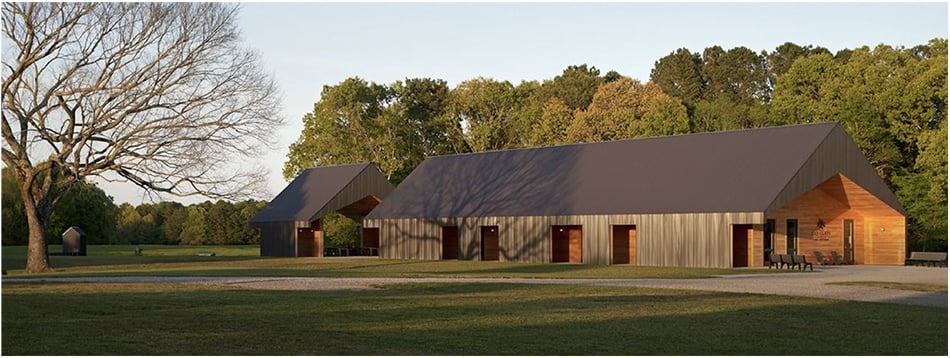 Metal & Wood Blend Beautifully Within Western Tennessee Community Facility