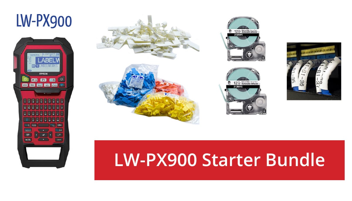 LW-PX900 Starter Bundle – Ultimate Cable Labeling System