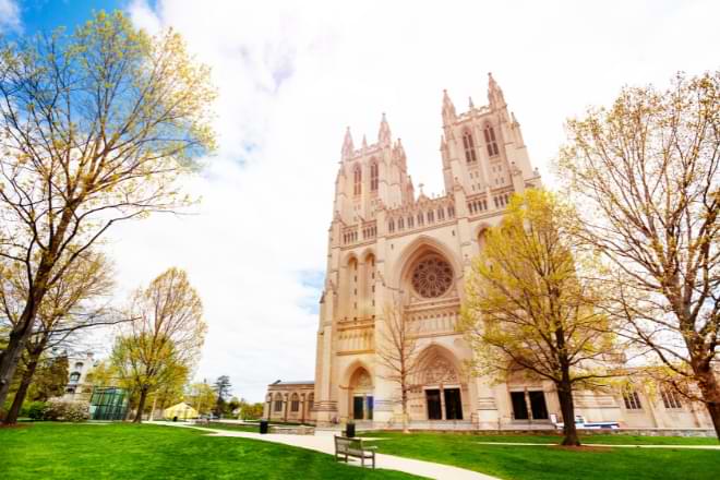 Washington National Cathedral in Washington, D.C. By SergeyNovikov/stock.adobe.com.