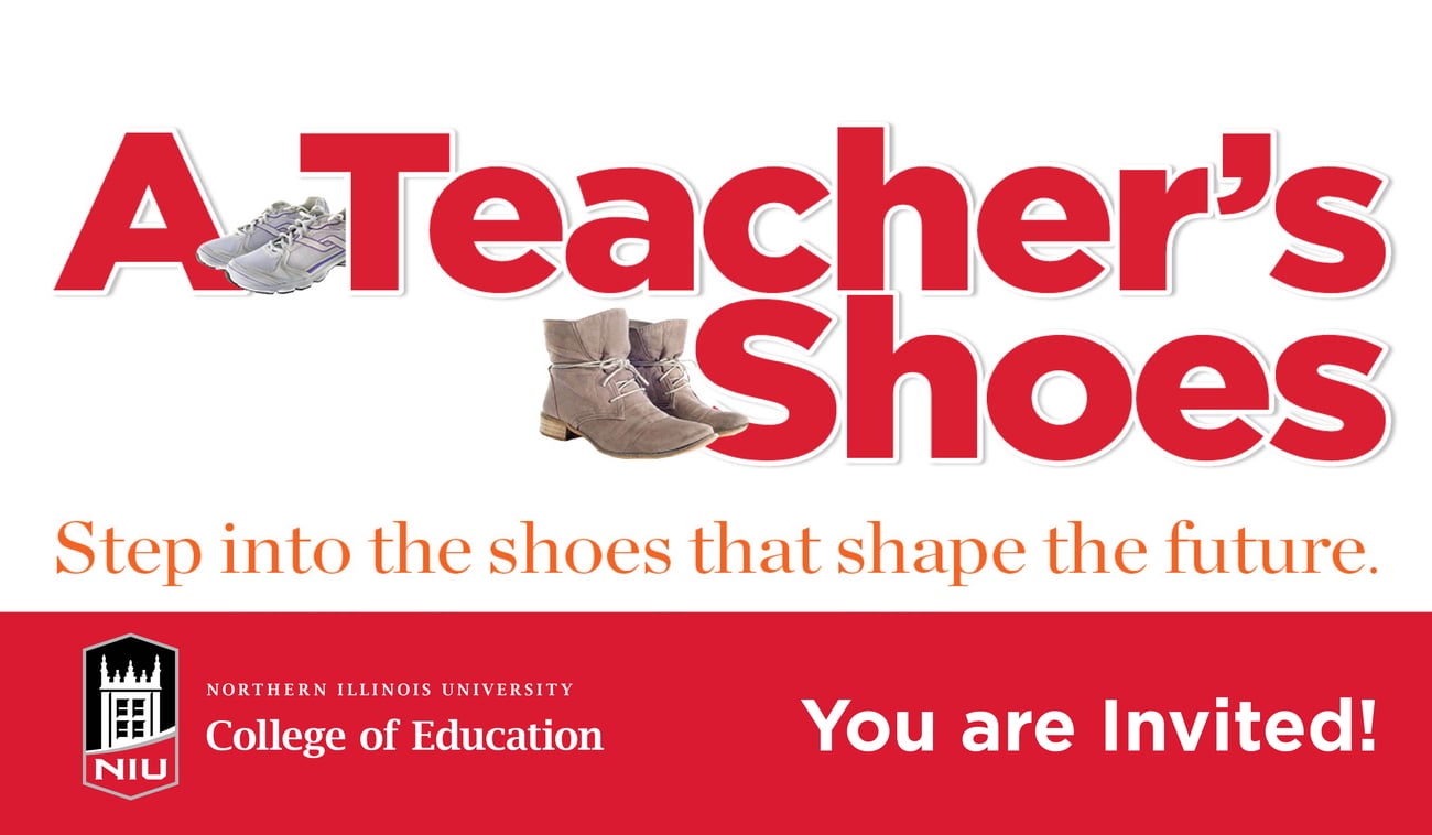 A Teacher's Shoes. Step into the shoes that shape the future.