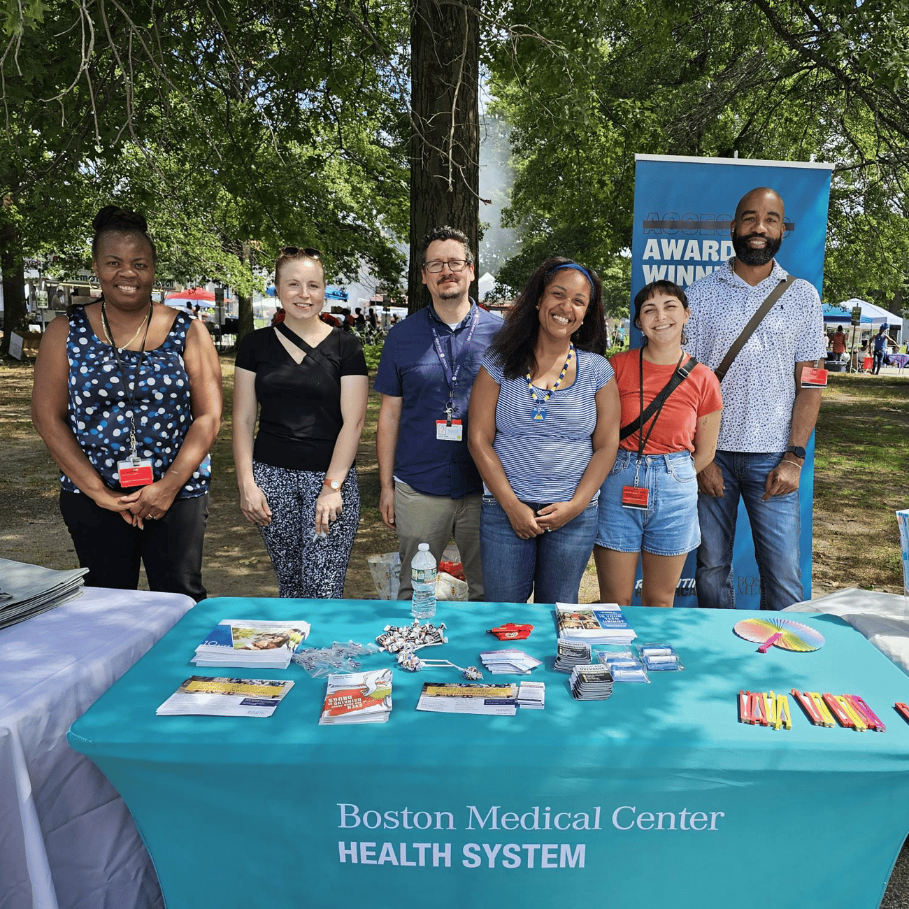 BMC booth at Boston Carnival Event 