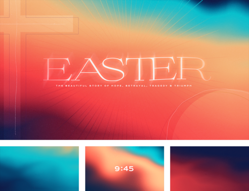 Easter Gradients - Pixel Preacher