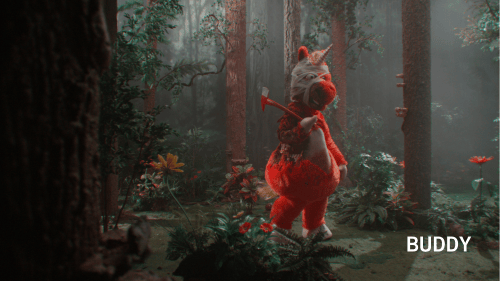 Still image from the film Buddy.