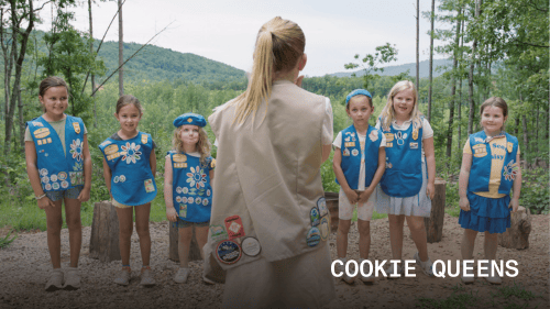 Still image from the film Cookie Queens.