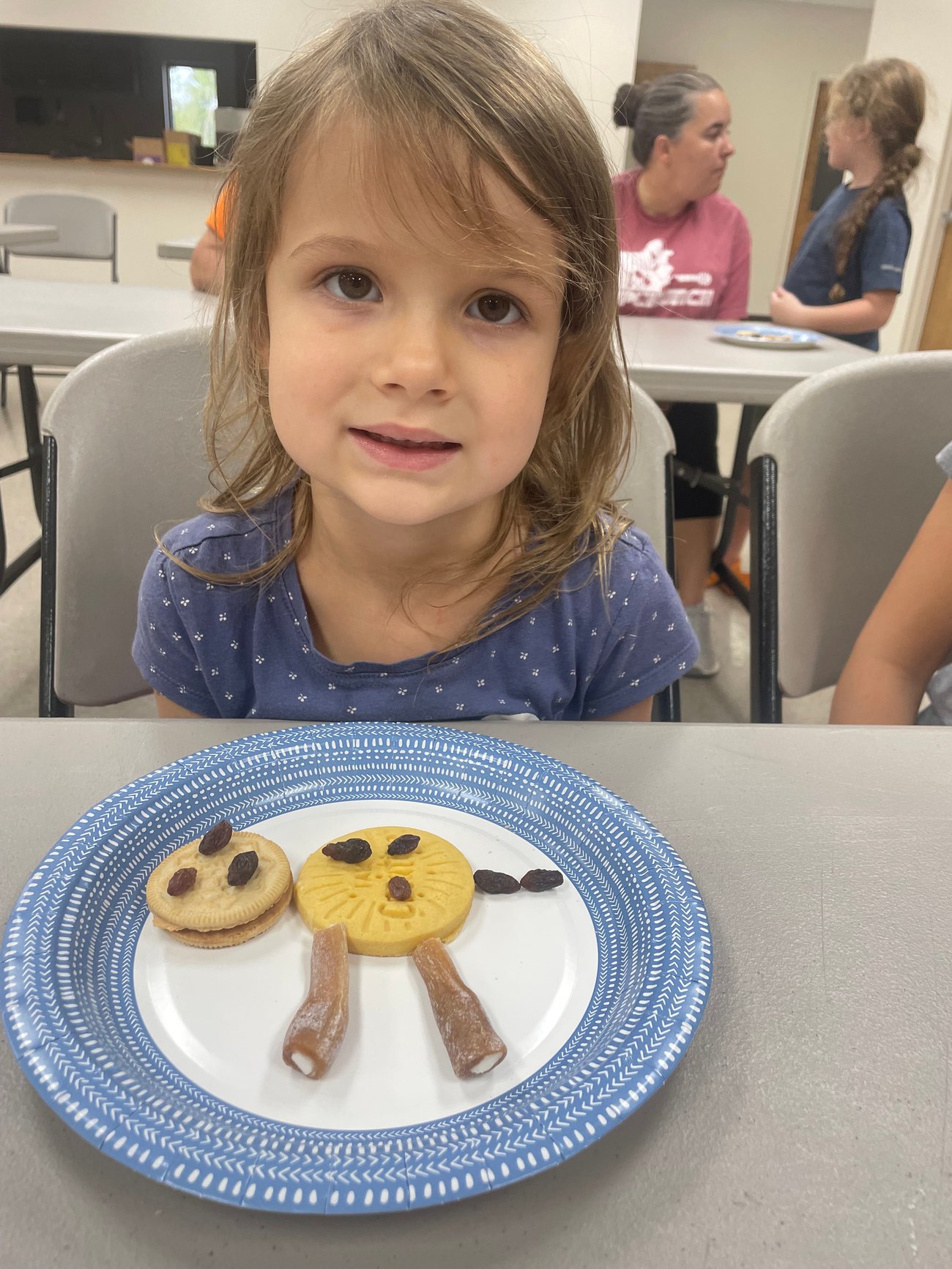 Child with snack