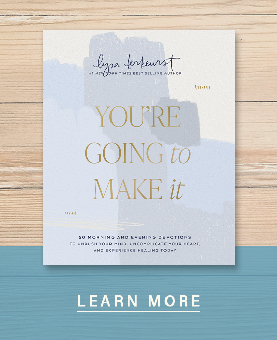 You're Going To Make It