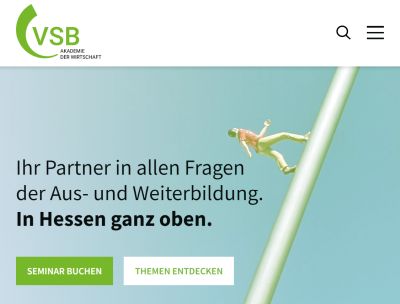 Neue VSB-Webseite