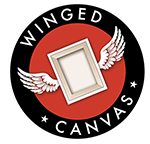 Winged Canvas Logo