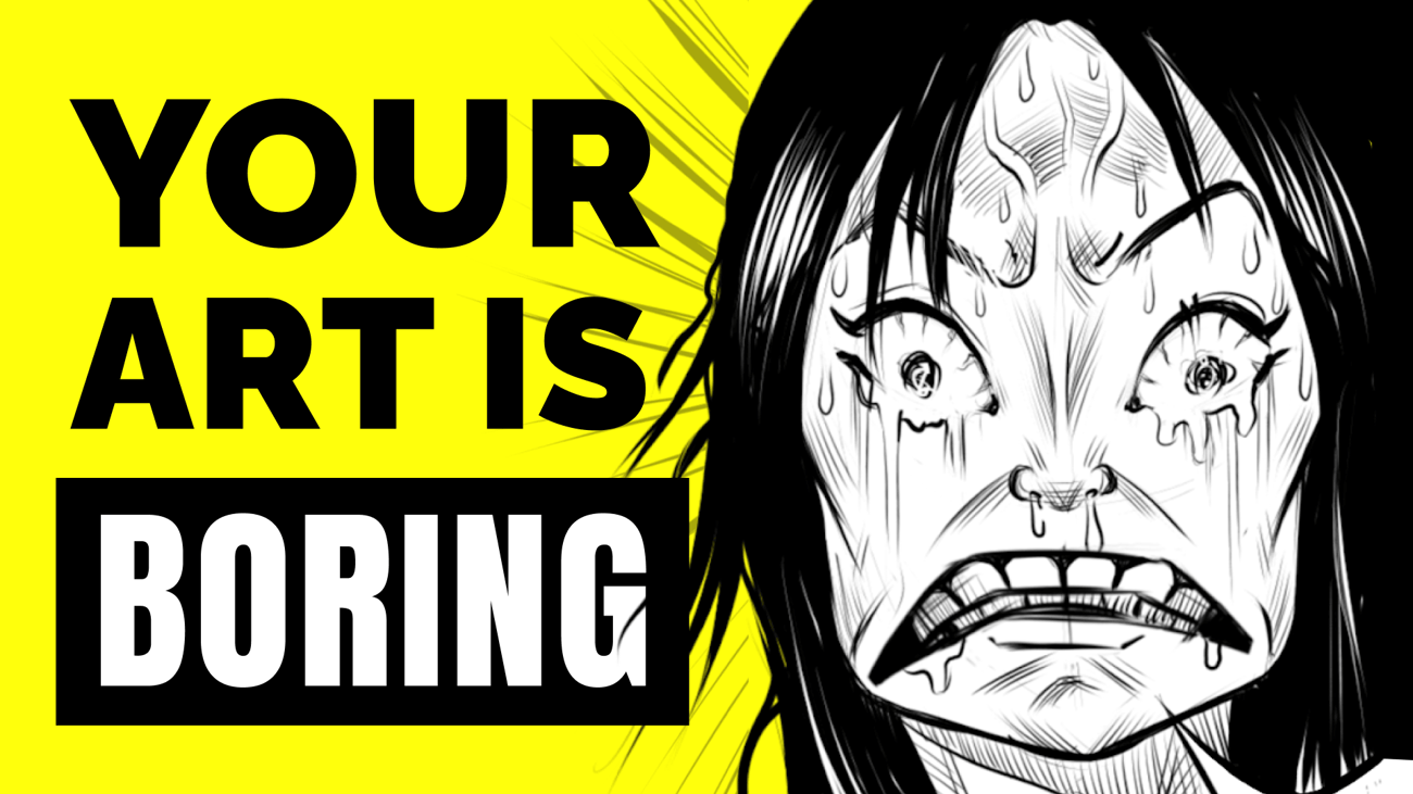 Anxious manga expression video thumbnail
