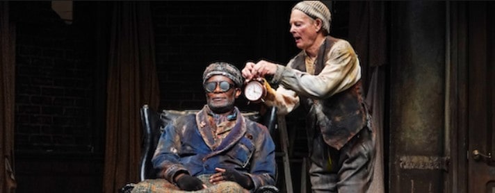 John Douglas Thompson and Bill Irwin in 'Endgame.'