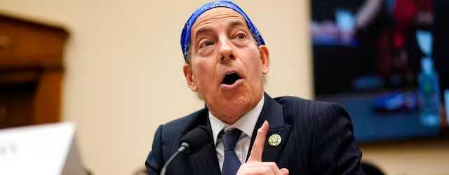 Representative Jamie Raskin on Capitol Hill, February 9, 2023. AP/Carolyn Kaster