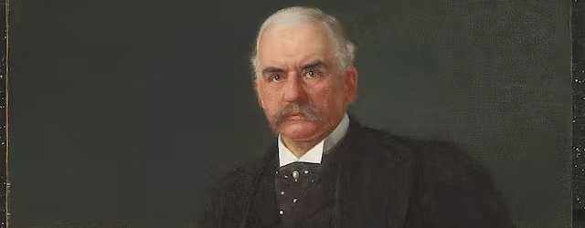 Portrait J.P. Morgan by Fedor Encke, 1903, detail. Via Wikimedia Commons