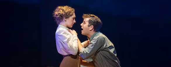 Micaela Diamond and Ben Platt in ‘Parade.’ Joan Marcus
