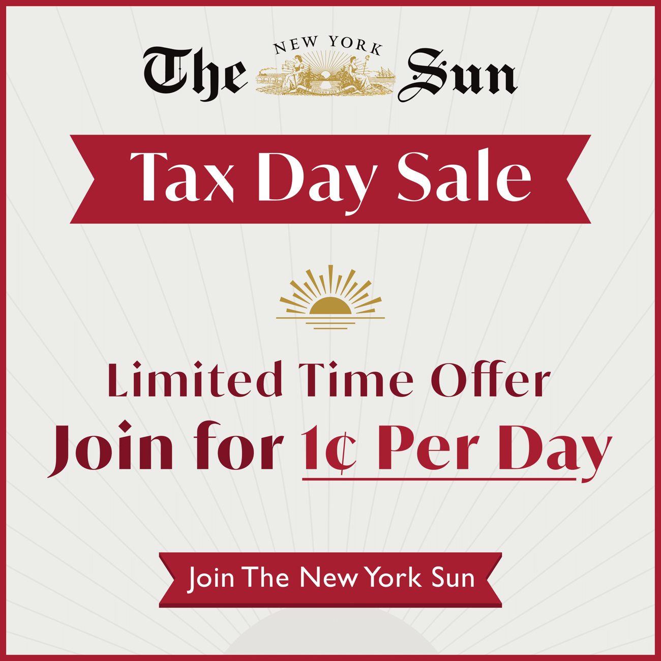 end of month sale - penny per day access