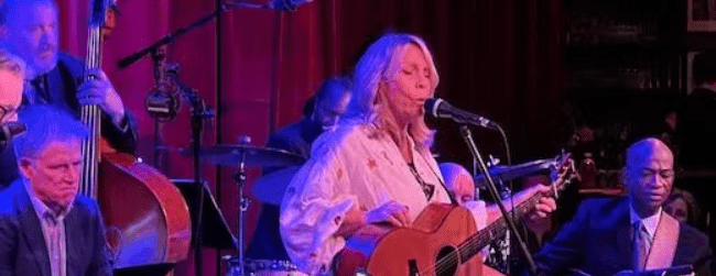 Rickie Lee Jones at Birdland. Tom Buckley