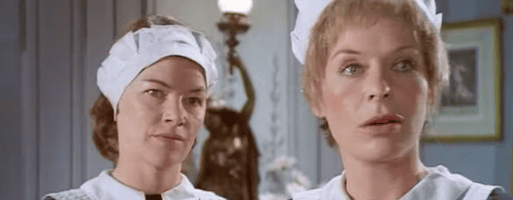 Glenda Jackson and Susannah York in 'The Maids.' Via Metrograph