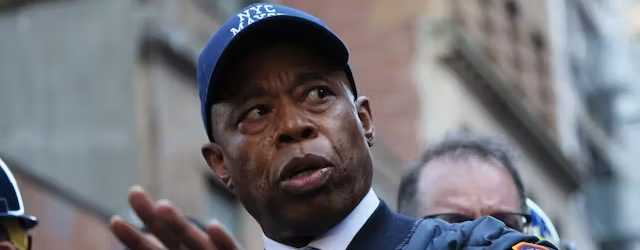 Mayor Adams on April 18, 2023 at New York City. Michael M. Santiago/Getty Images