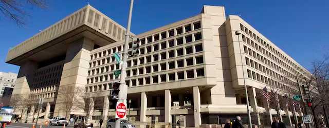 The Federal Bureau of Investigation headquarters at Washington. AP/Manuel Balce Ceneta, file