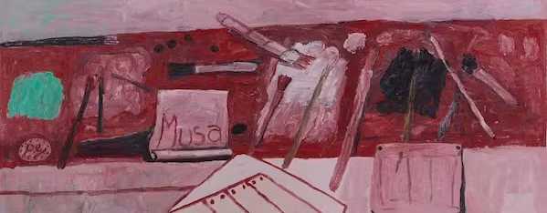 Philip Guston, 'The Palette,' 1975. Sarah Muehlbauer via the Metropolitan Museum of Art