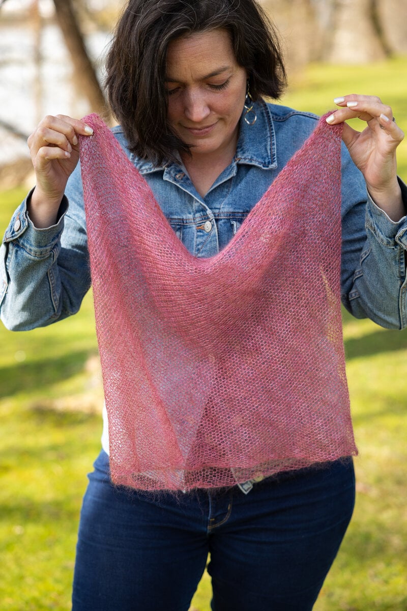 Riverbend Bias Cowl by Barb Barone