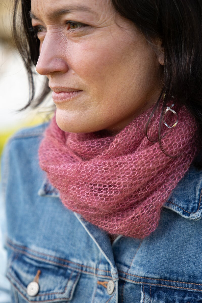 Riverbend Bias Cowl by Barb Barone