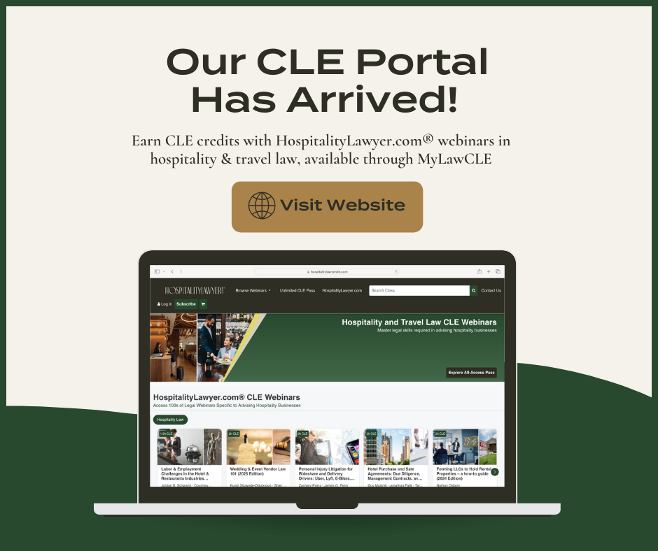 Our CLE Portal has arrived!
