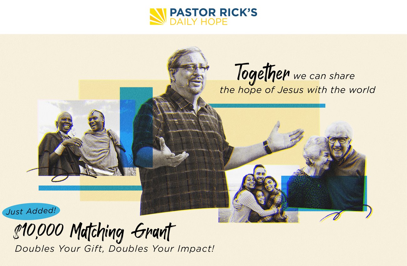 Pastor Rick's Daily Hope