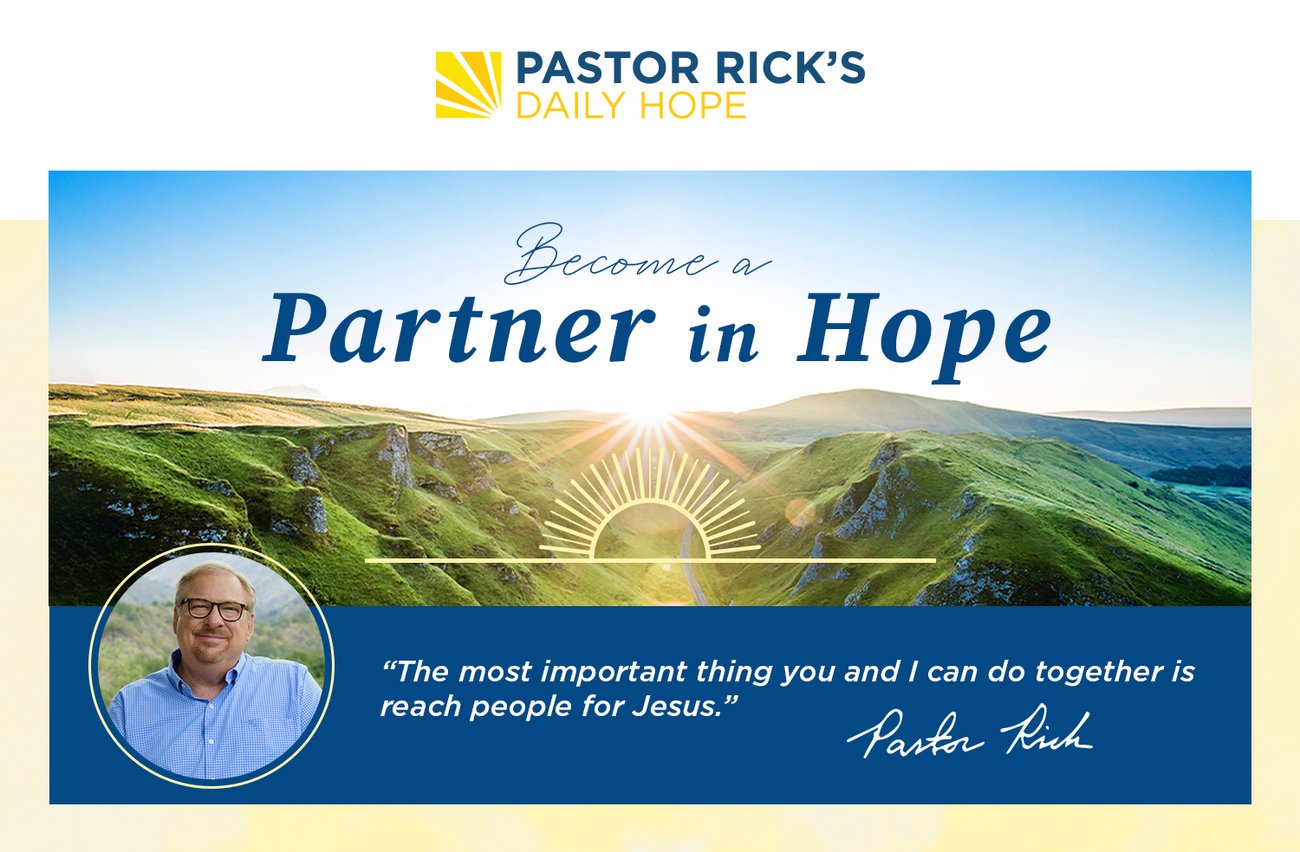 Pastor Rick's Daily Hope