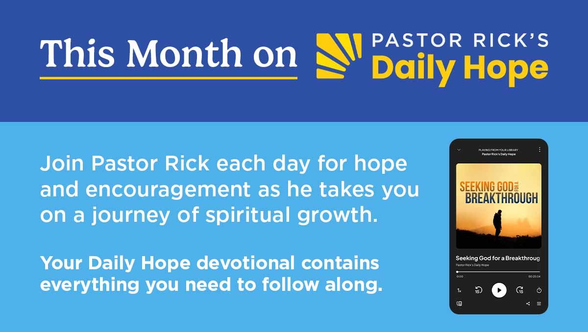 This Month on Daily Hope: