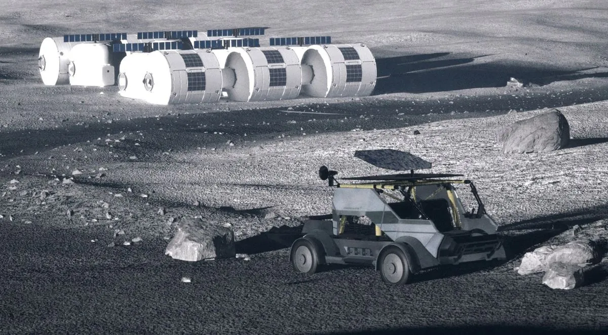 A vision of a developing lunar frontier