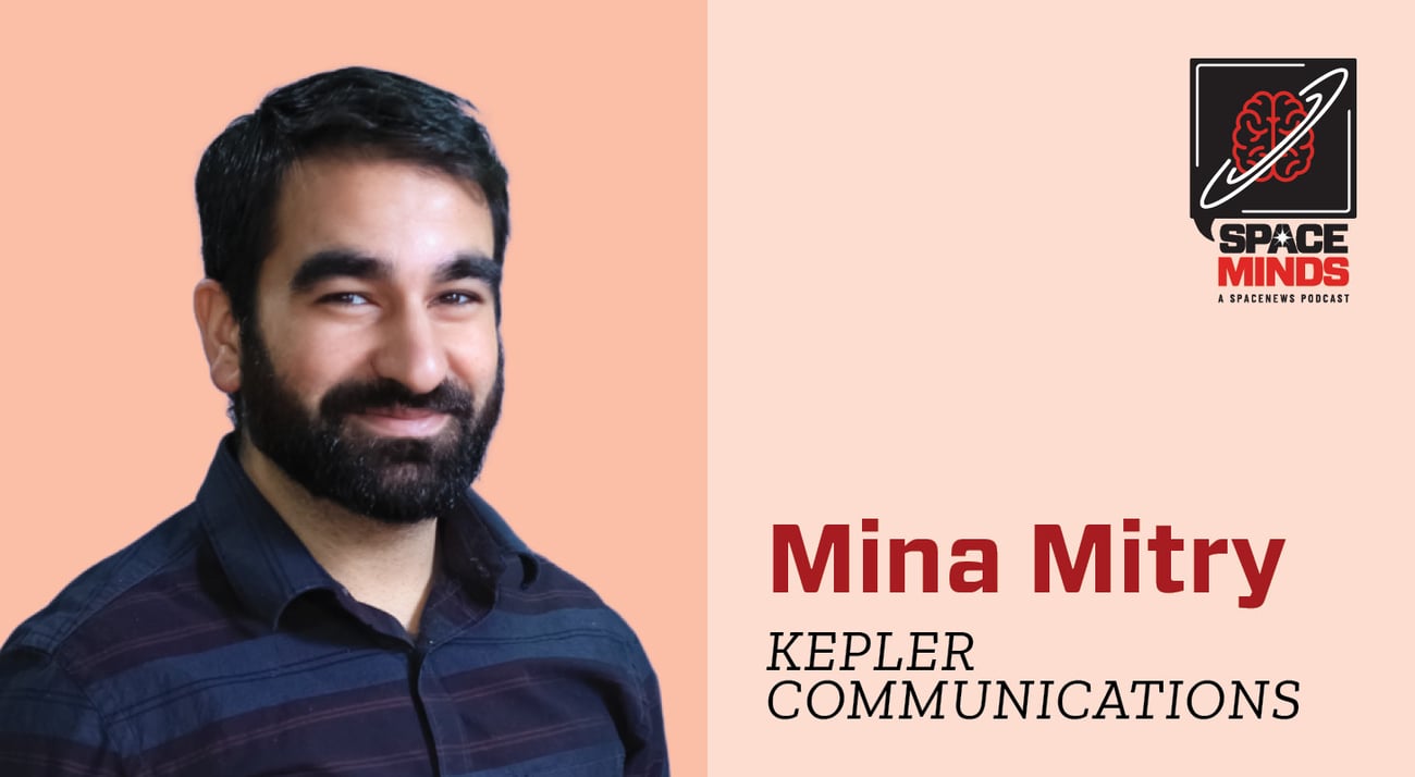 Listen to the latest episode of the CEO Series on Space Minds by SpaceNews