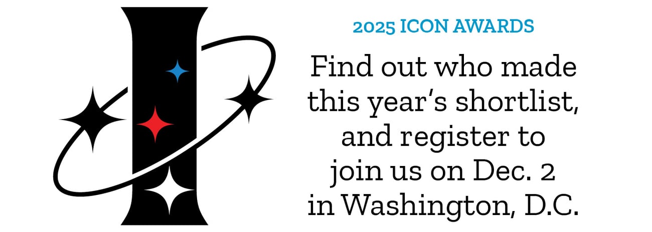 See this year's Icon Awards shortlist, and register to attend the Dec. 2 event