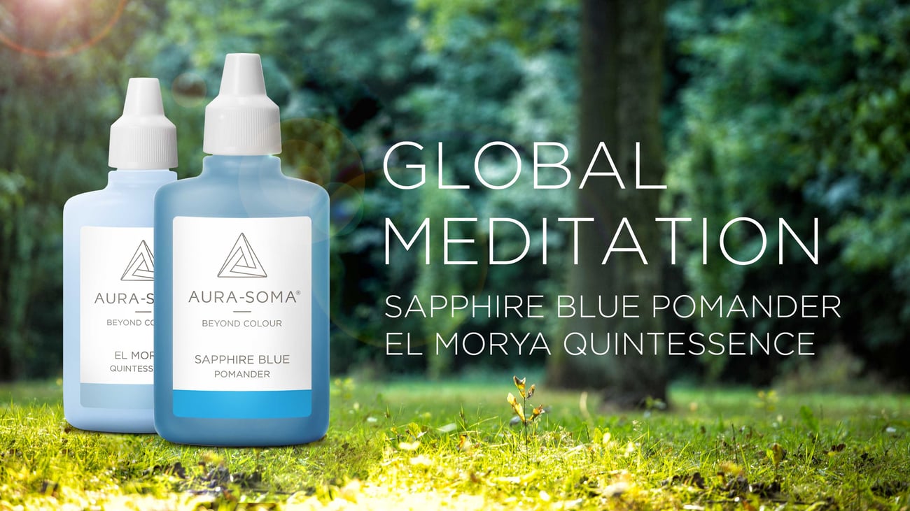 Global Meditation Sapphire Blue Pomander & El Morya Quintessence