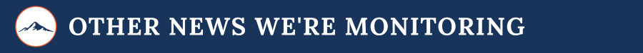 banner that reads "news we're monitoring"