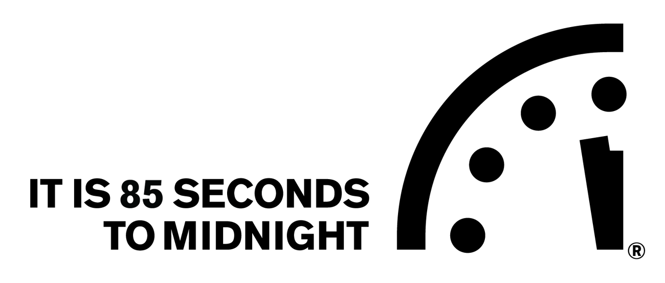 It is 85 seconds to midnight