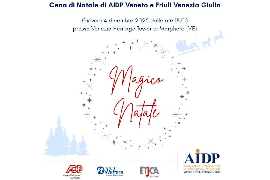 Cena di Natale AIDP Veneto e Friuli Venezia Giulia