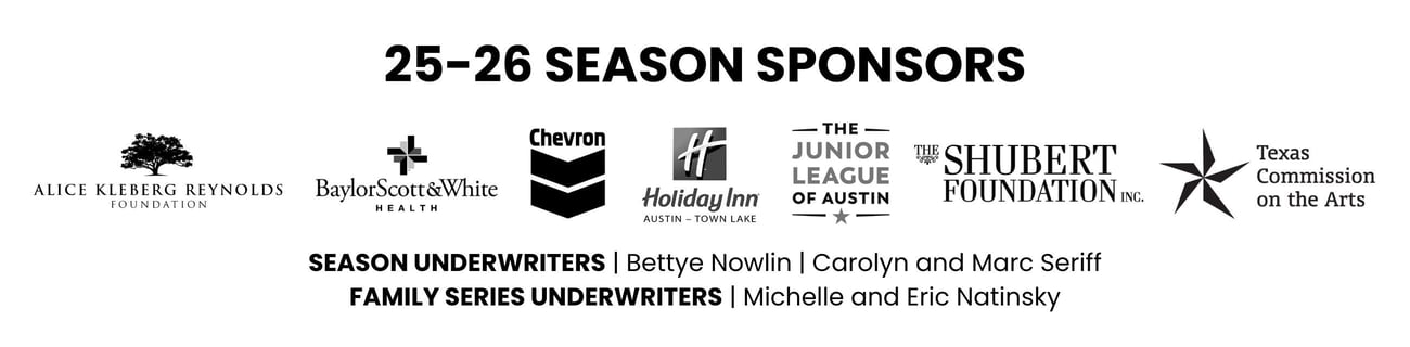 Thank you to our 25-26 Season Sponsors!