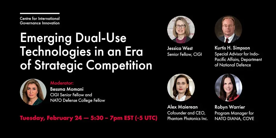 Emerging Dual-Use Technologies in an Era of Strategic Competition