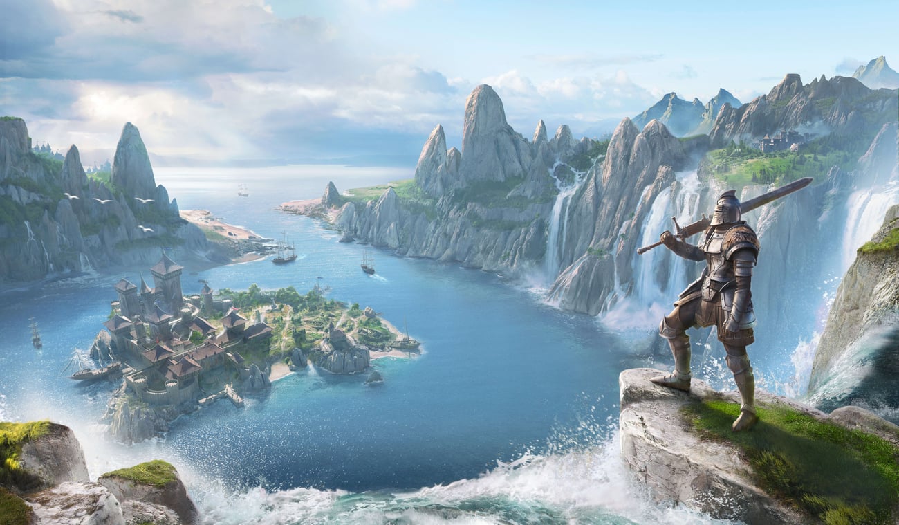 ACMI Game Worlds, The Elder Scrolls Online (2014), promo image courtesy of ZeniMax Online Studios / Bethesda Softworks.