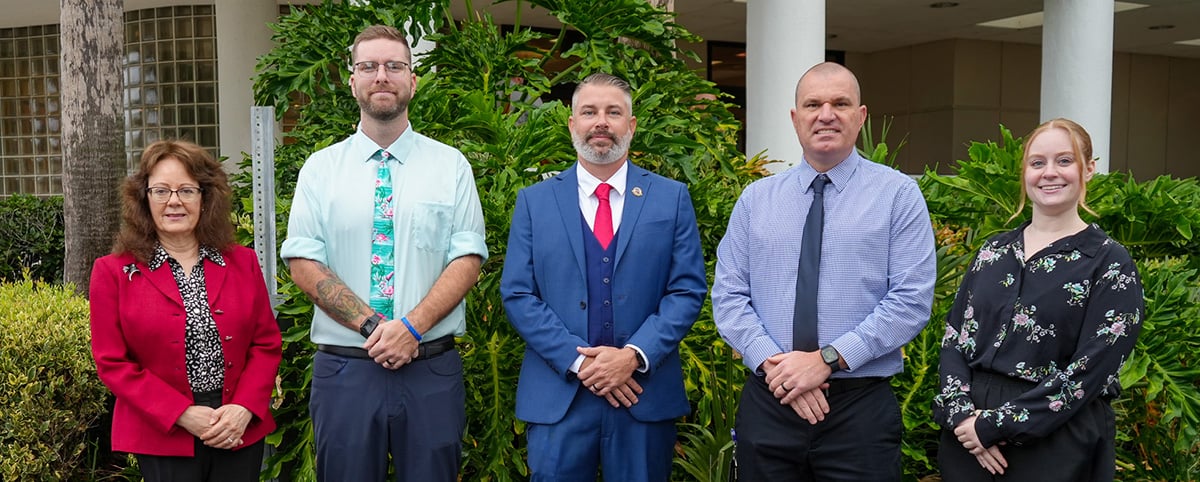 Veterans Services team memebers