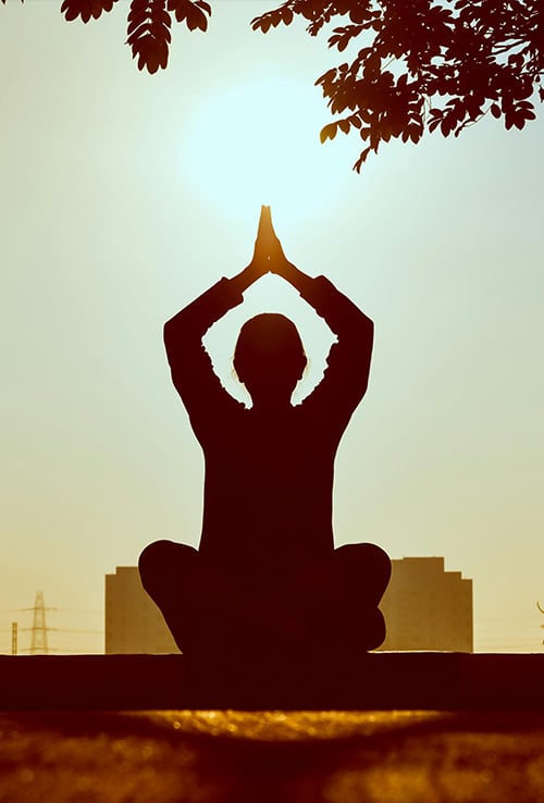 Person Meditating