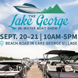 lake george in-water boat show september 20 & 21