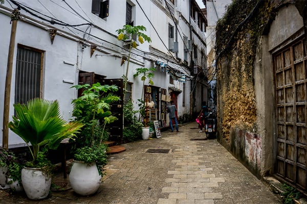 Combiné Zanzibar en deux temps