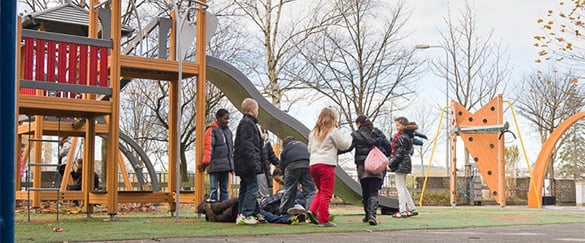 Ontwerp speelplekken ook geschikt voor buitenspelen in de zon Ontwerp speelplekken ook geschikt voor buitenspelen in de zon