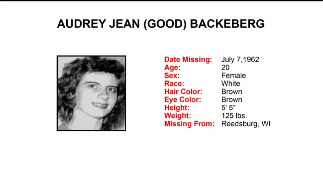 Audrey Backeberg disappeared 