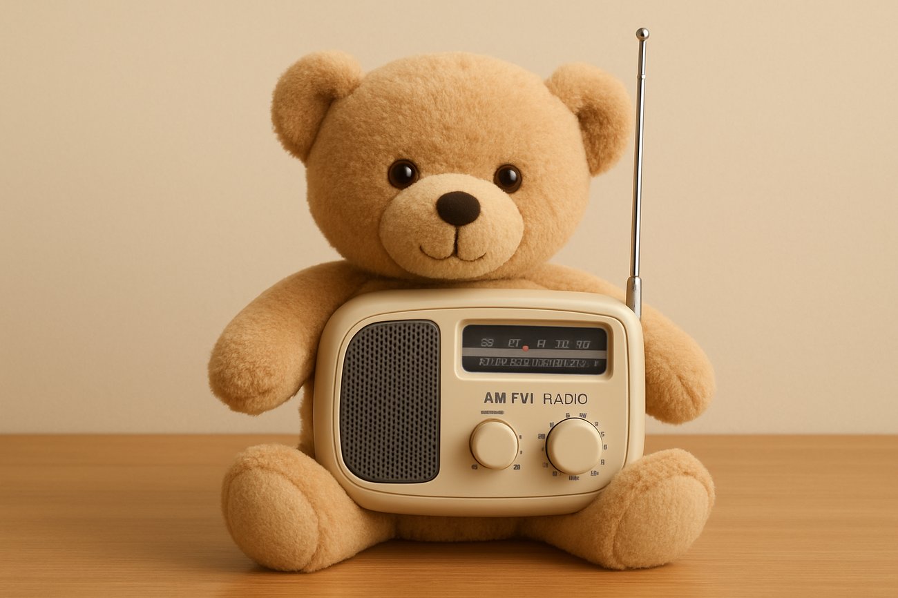 Teddy Bear Radio. Teddy Bear Radio.