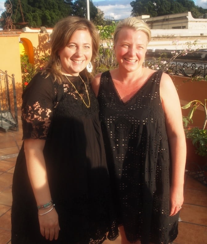 Photo of Dana and Hilary