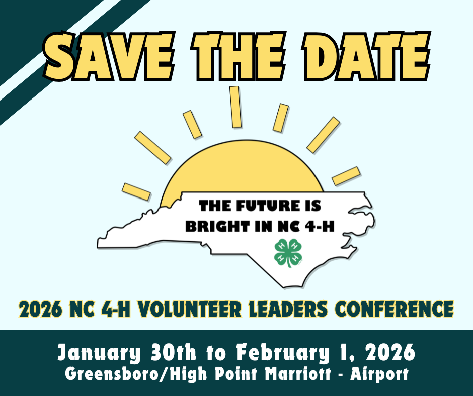 save the
date volunteer Leaders Conference