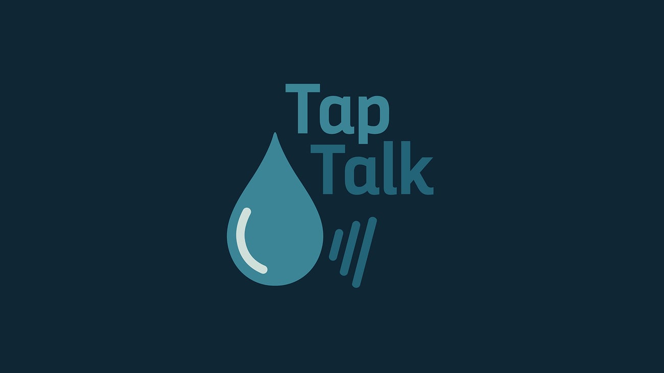 The promotional graphic for the podcast "Tap Talk: The Drinking Water in Rural America Podcast.". The promotional graphic for the podcast "Tap Talk: The Drinking Water in Rural America Podcast.".